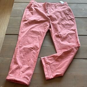 Blush colored girlfriend khaki pants. Not made with stretch. NWT *open to offers